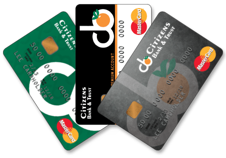 MasterCard® Debit / ATM Card - Citizens Bank & Trust